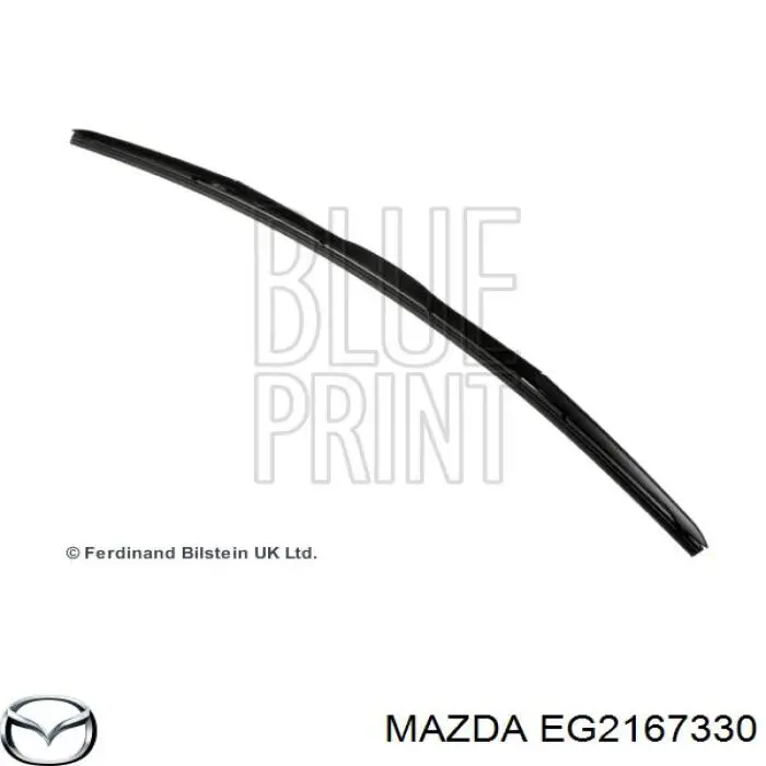 Щетка стеклоочистителя лобового стекла, водительская Mazda EG2167330 цена, от 37.55 USD