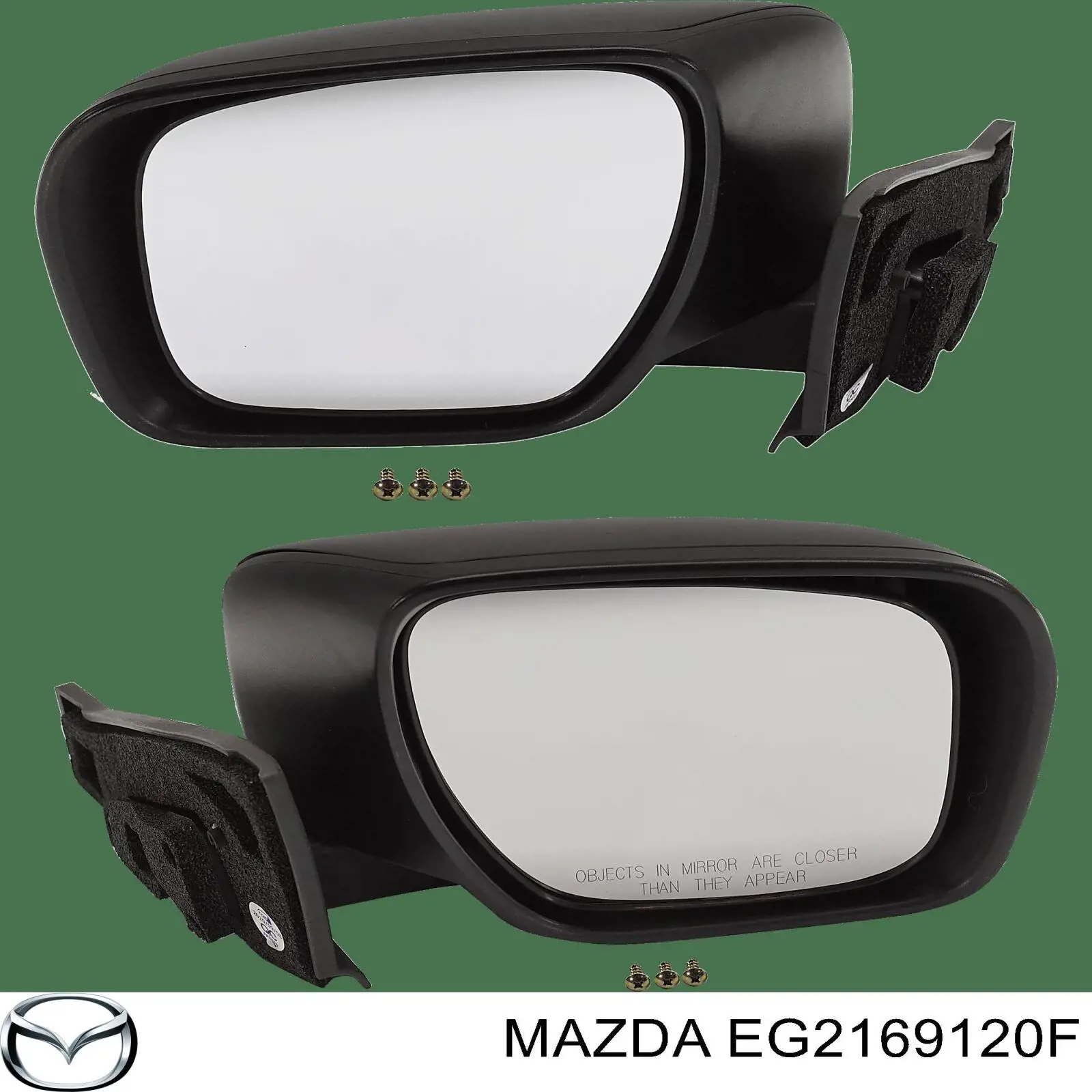 EG2169120F Mazda зеркало заднего вида правое