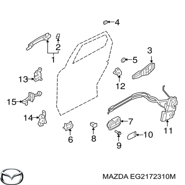 EG2172310M Mazda 