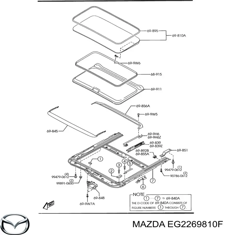 EG2269810F Mazda 
