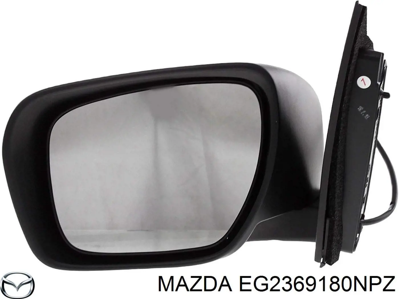 EG2369180NPZ Mazda зеркало заднего вида левое