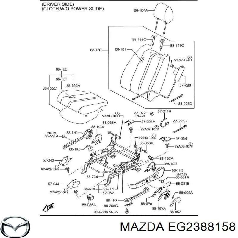 EG2388158 Mazda 