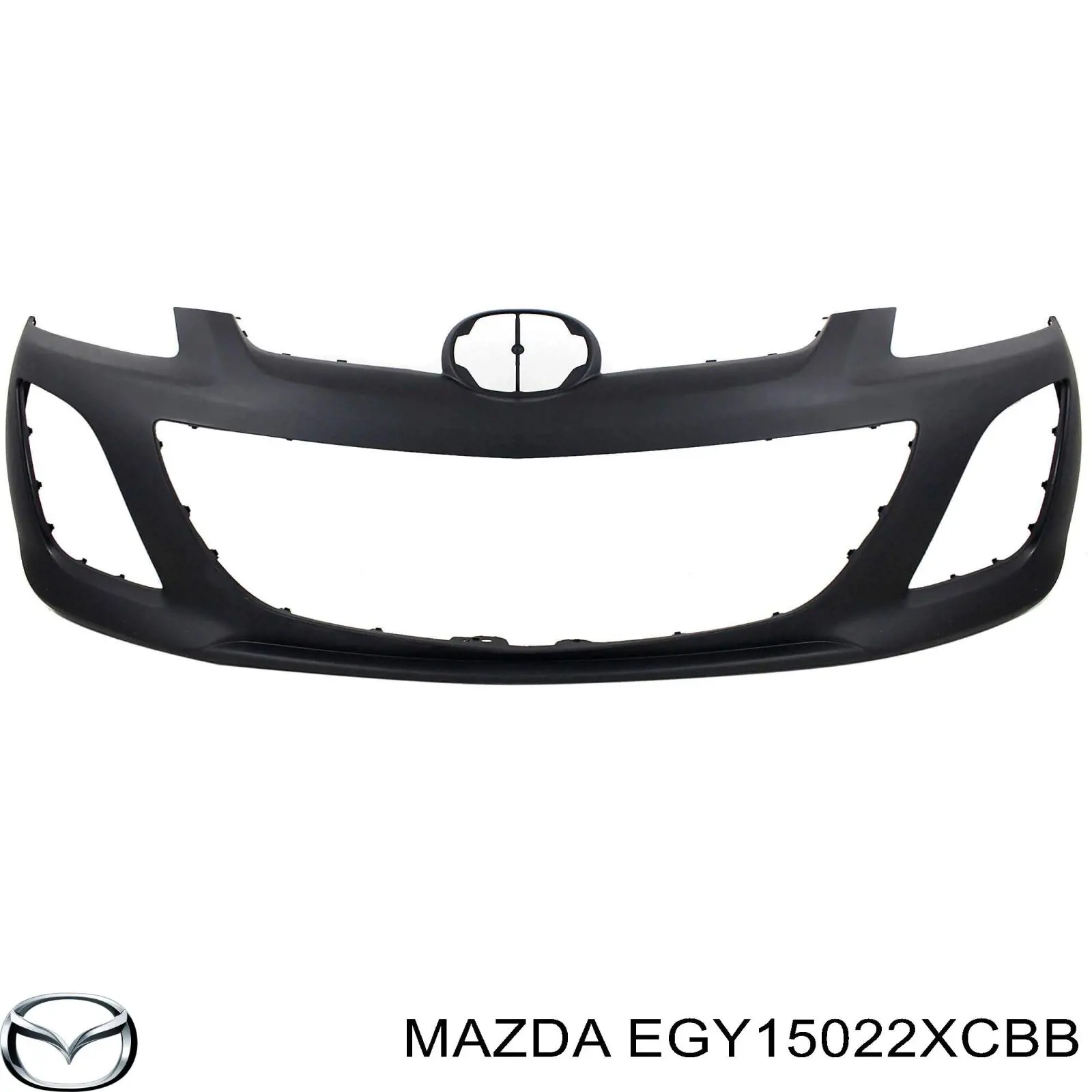 EGY15022XCBB Mazda бампер задний