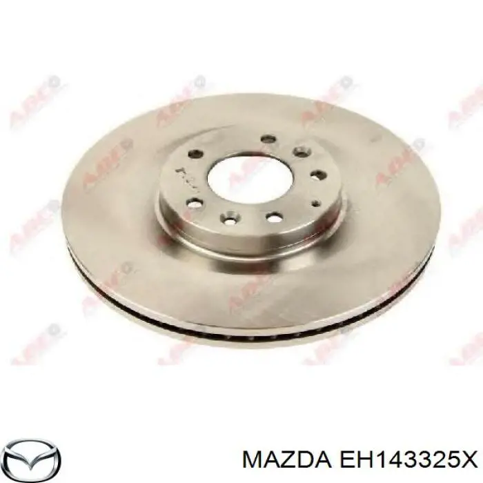 EH143325X Mazda диск тормозной передний