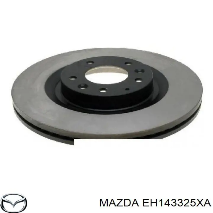 Диск тормозной передний MAZDA EH143325XA