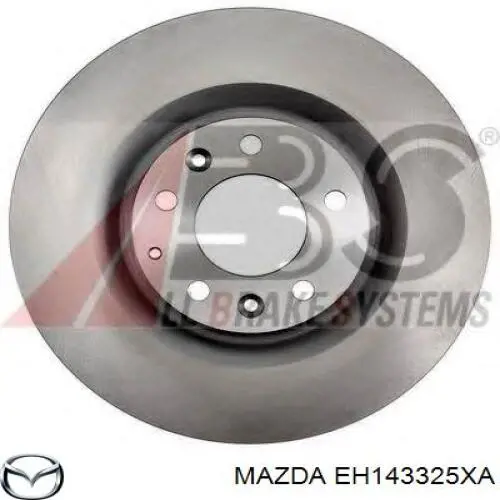 Freno de disco delantero EH143325XA Mazda