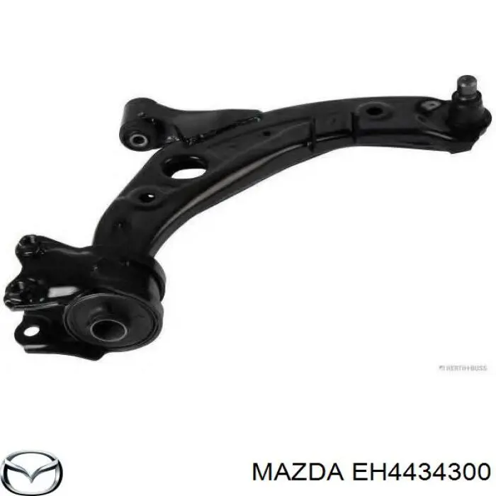 Правый рычаг передней нижней подвески Mazda EH4434300 цена, от 44.34 USD