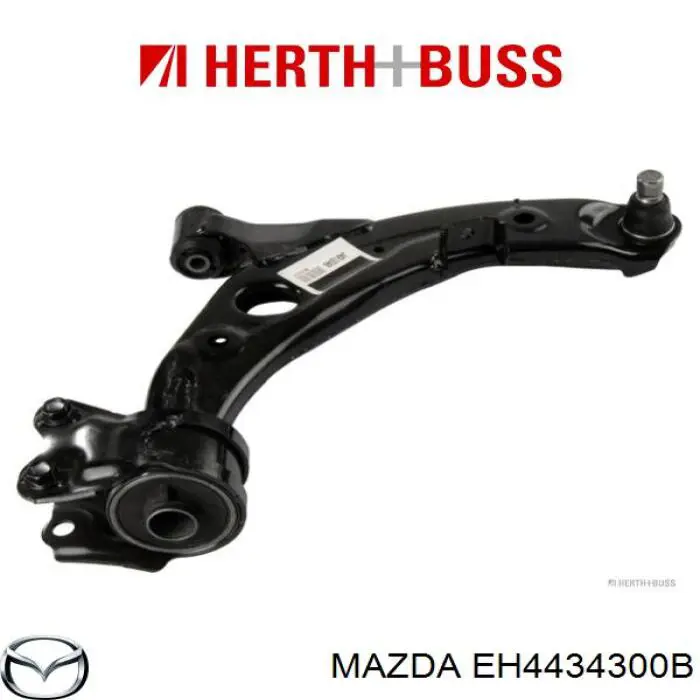 Правый рычаг передней нижней подвески Mazda EH4434300B цена, от 36.68 USD