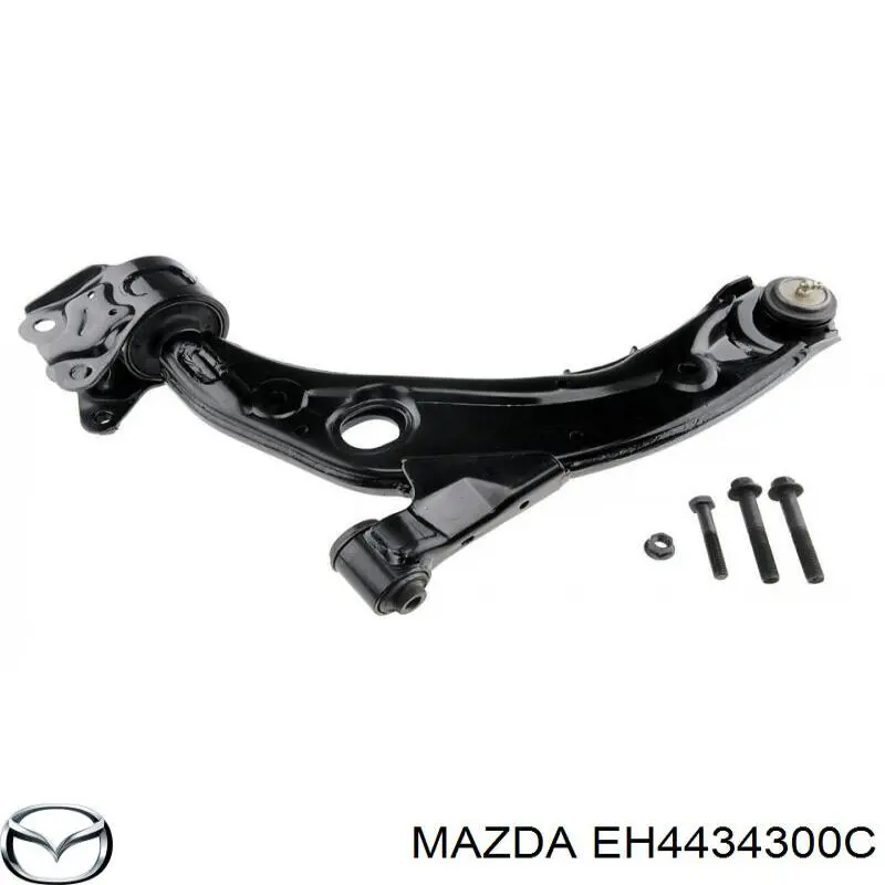 Купить EH4434300C Mazda Нижний правый рычаг передней подвески