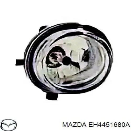 EH4451680A Mazda Luzes de nevoeiro direitas