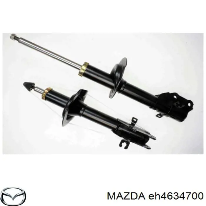 Амортизатор передний правый Mazda EH4634700