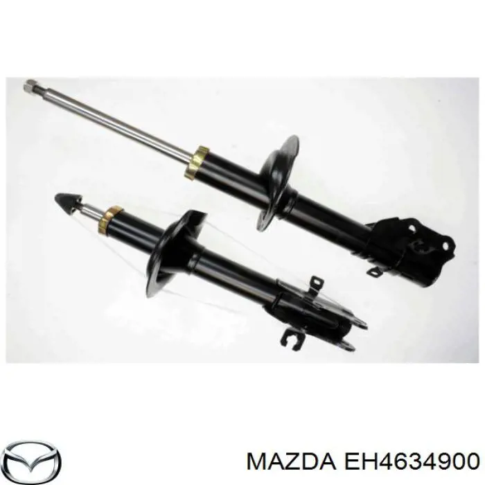 Амортизатор передний левый Mazda EH4634900