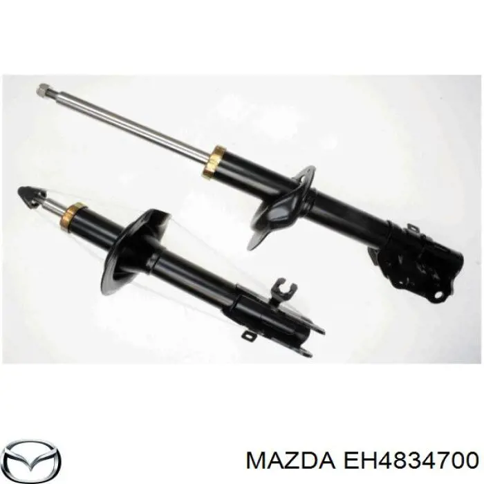 Амортизатор передний правый Mazda EH4834700