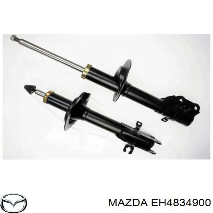 Амортизатор передний левый Mazda EH4834900