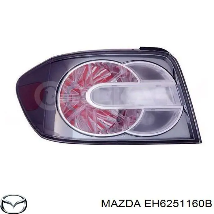 Задняя левая фара Mazda EH6251160B цена, от 854.92 USD