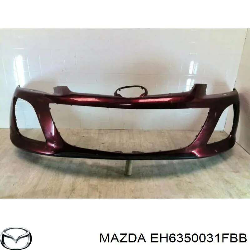 Купить EH6350031FBB Mazda Буфер (бампер) передний
