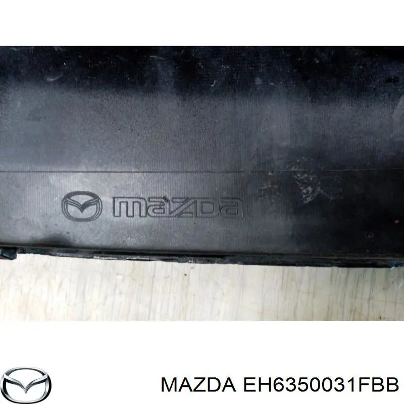 Купить EH6350031FBB Mazda Буфер (бампер) передний