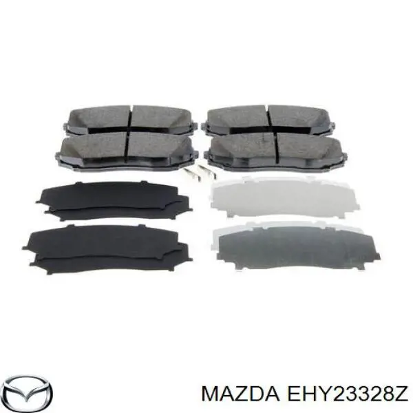 Купить EHY23328Z Mazda Колодки тормозные
