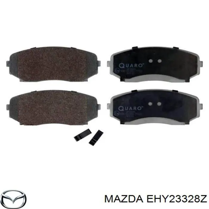 Передние тормозные колодки EHY23328Z Mazda