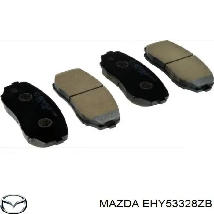 Передние тормозные колодки EHY53328ZB Mazda