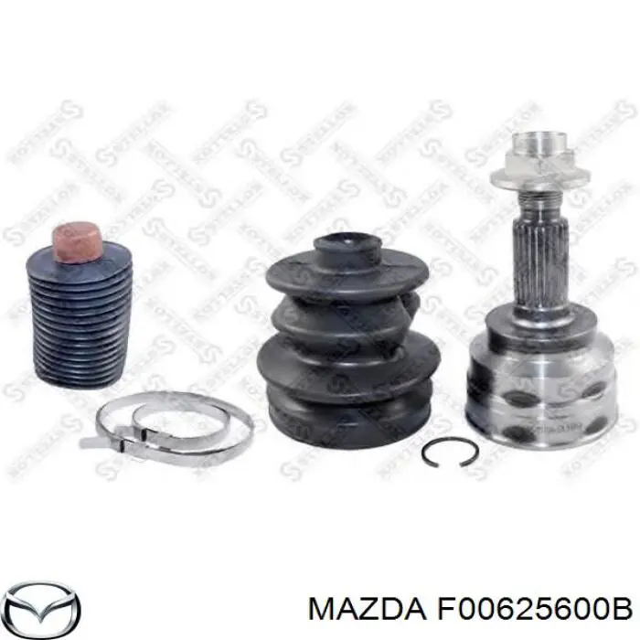 Граната колесная Mazda F00625600B цена, от 26.38 USD