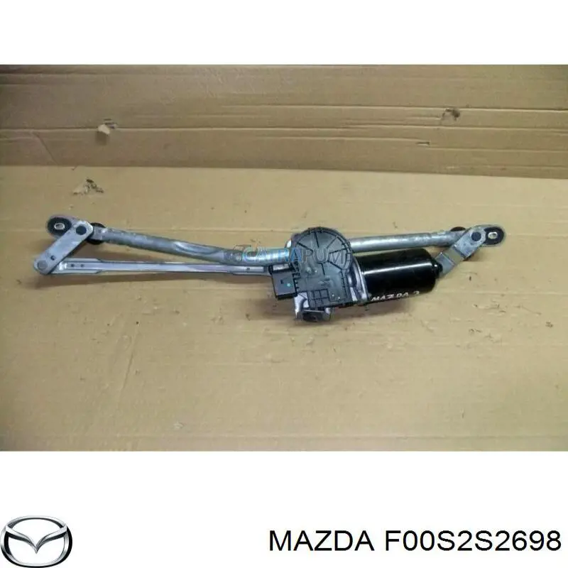 Мотор стеклоочистителя лобового стекла F00S2S2698 Mazda