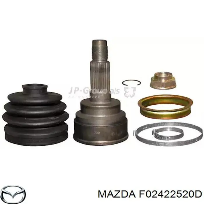 Шарнир угловых скоростей передний левый Mazda F02422520D цена, от 67.15 USD