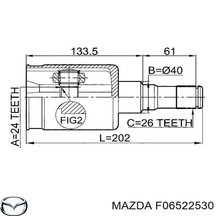  F06522530 Mazda