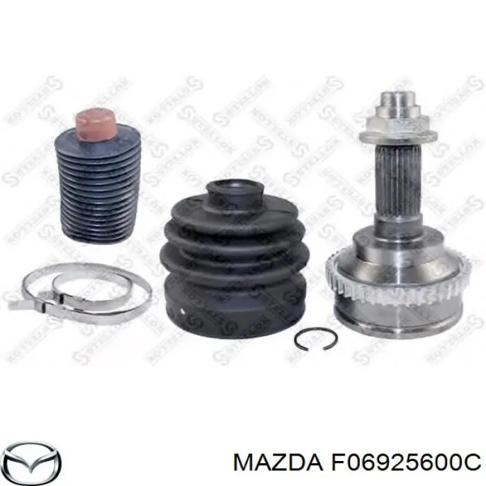 Купить F06925600C Mazda Внешняя граната