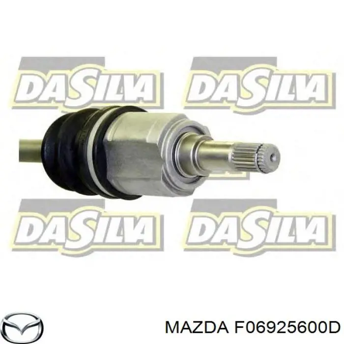 Привод передний левый Mazda F06925600D цена, от 59.50 USD