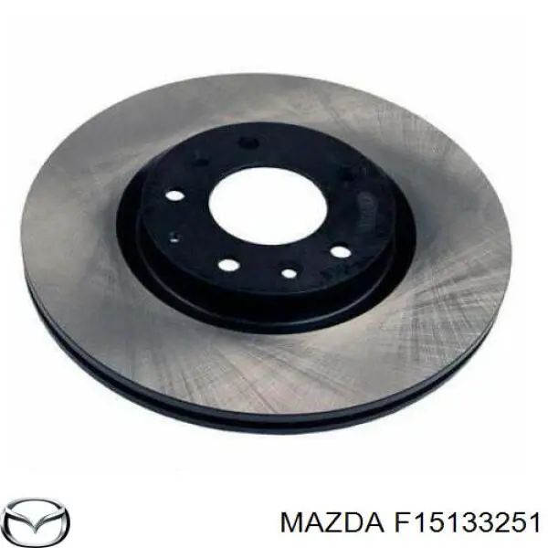 Передние тормозные диски F15133251 Mazda