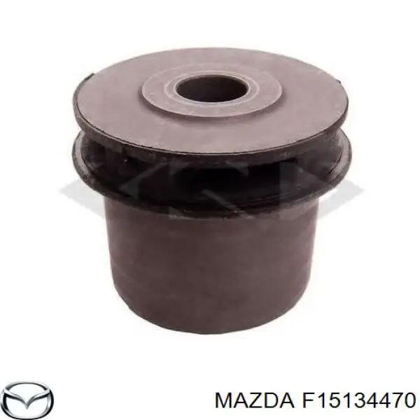 F15134470 Mazda bloco silencioso dianteiro do braço oscilante inferior