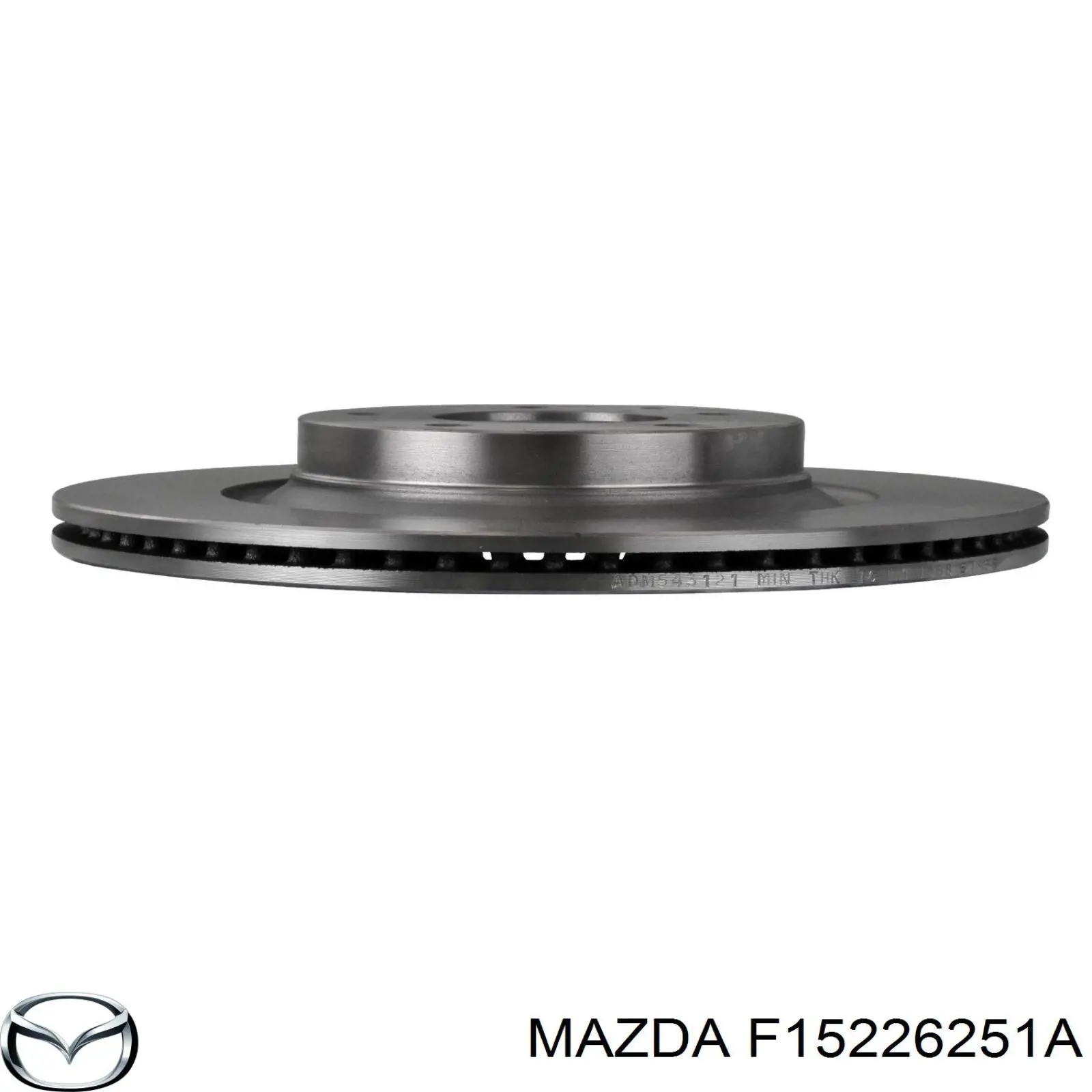 F15226251A Mazda Дисковый тормоз