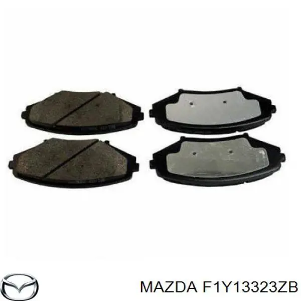 Колодки Mazda F1Y13323ZB цена, от 34.43 USD