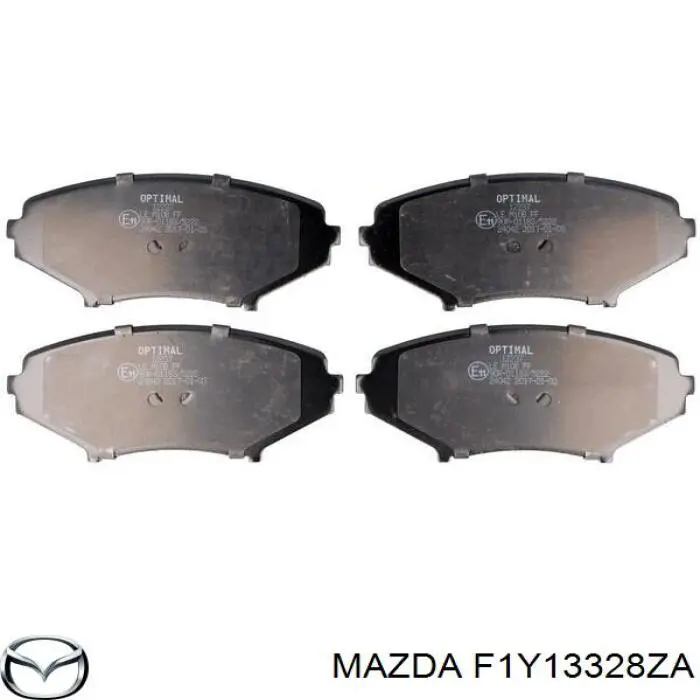 Передние тормозные колодки F1Y13328ZA Mazda