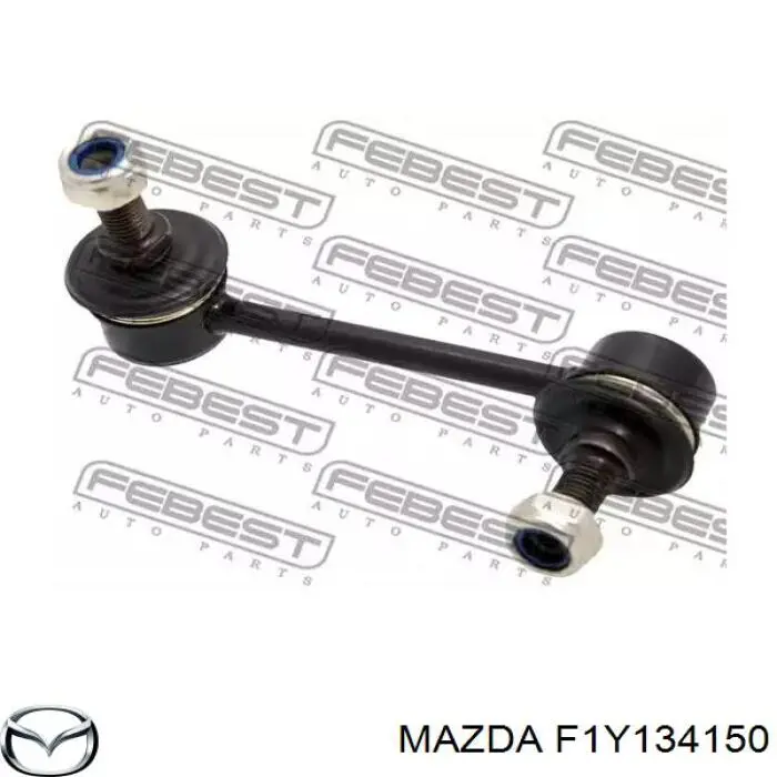 Стойка стабилизатора переднего правая Mazda F1Y134150