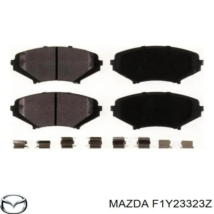 F1Y23323Z Mazda Колодки передние