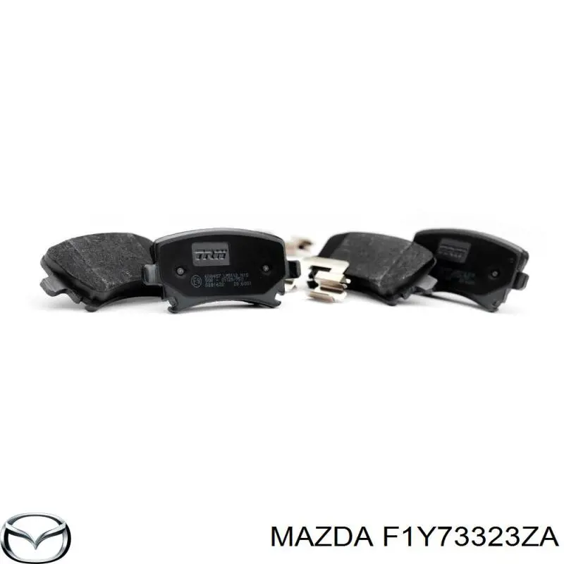Передние тормозные колодки F1Y73323ZA Mazda