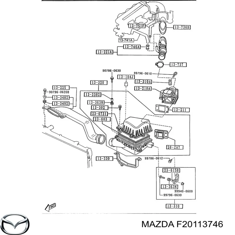  F20113746 Mazda