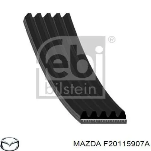 F201-15-907A Mazda ремень генератора