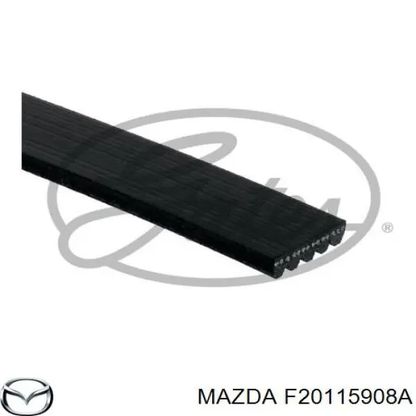 Correa trapezoidal F20115908A Mazda