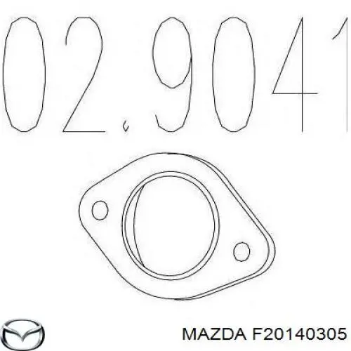 Прокладки выхлопной системы Mazda F20140305 цена, от 3.07 USD
