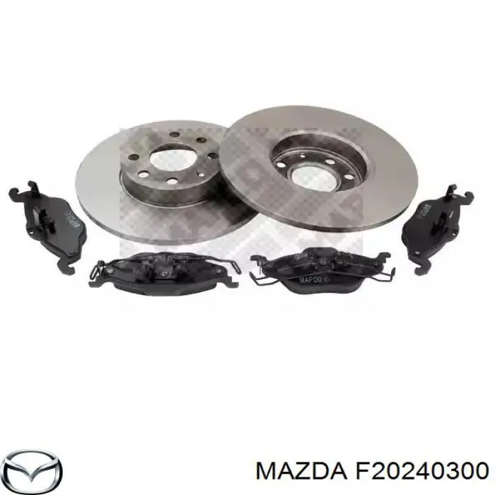 Глушитель, центральная часть на Mazda 626 III 
