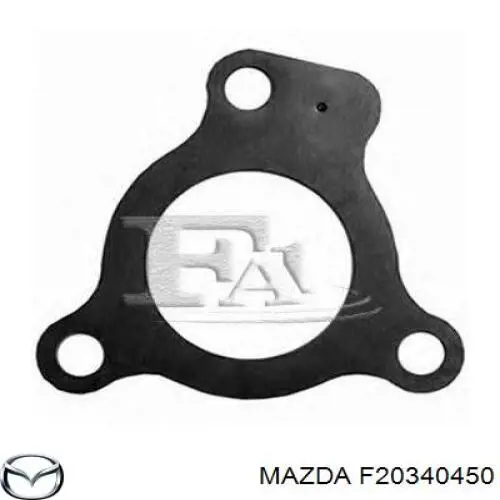 F20340450 Mazda прокладка приемной трубы глушителя