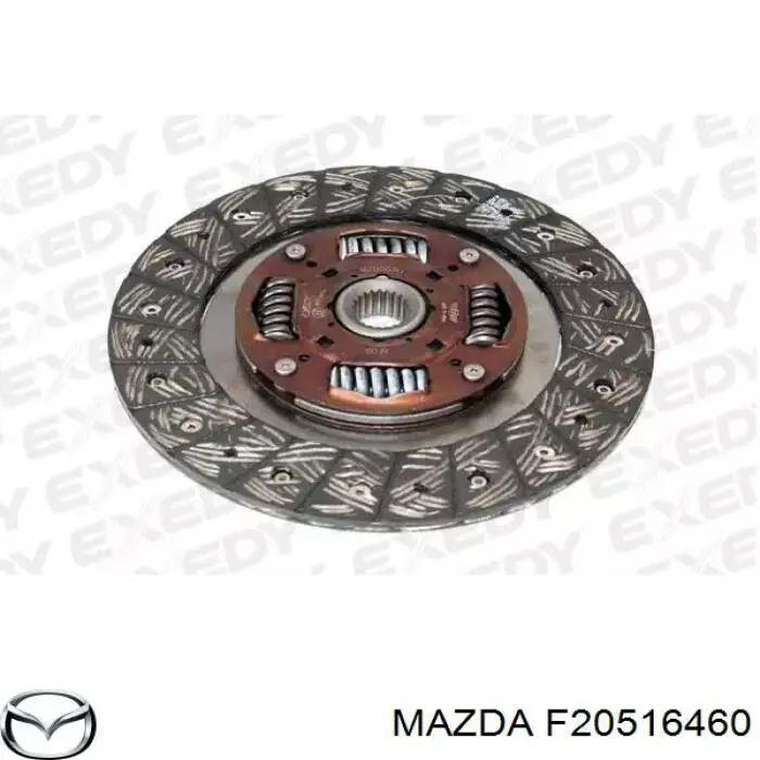 Диск сцепления Mazda F20516460 цена, от 40.58 USD
