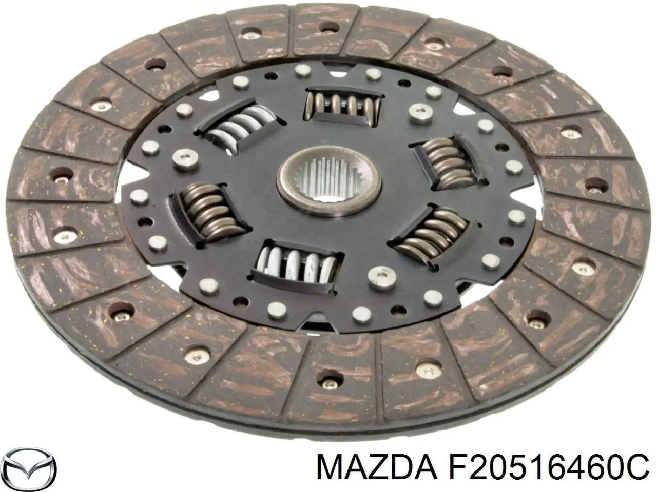 F20516460C Mazda диск сцепления