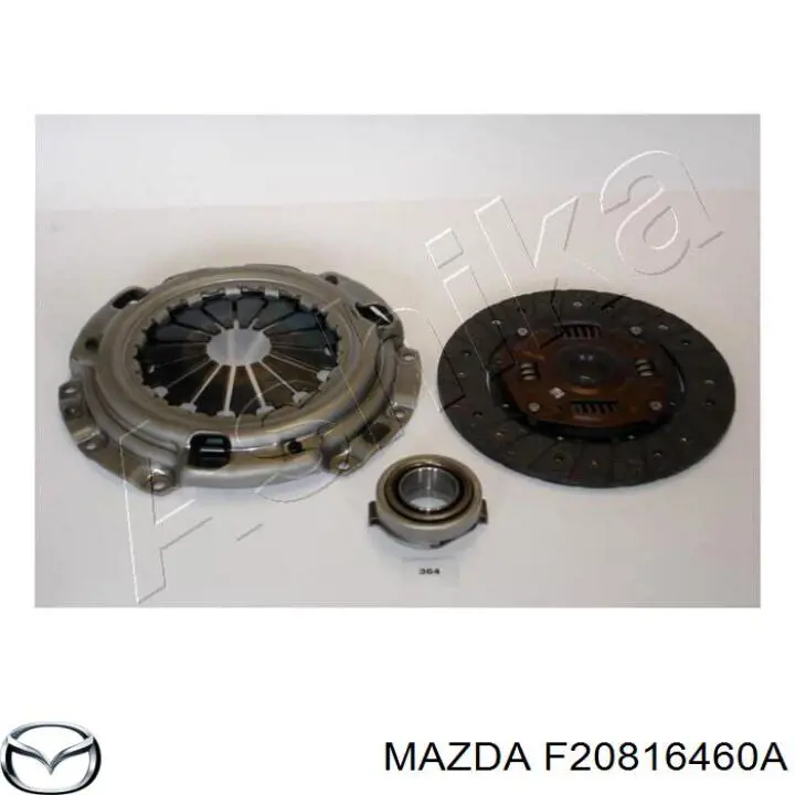 F20816460A Mazda Диск сцепления ведомый