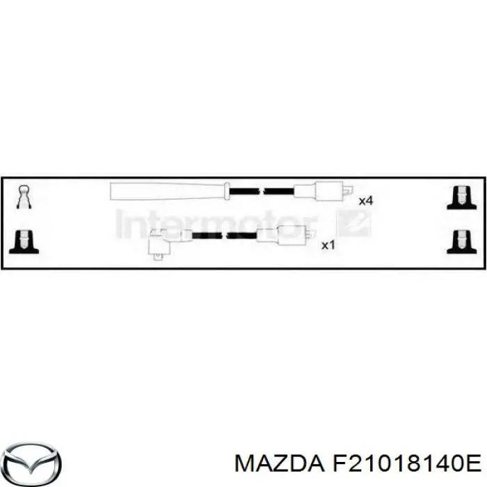 Высоковольтные провода F21018140E Mazda