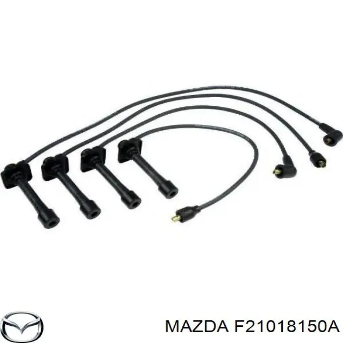 F21018150A Mazda fios de alta voltagem, kit