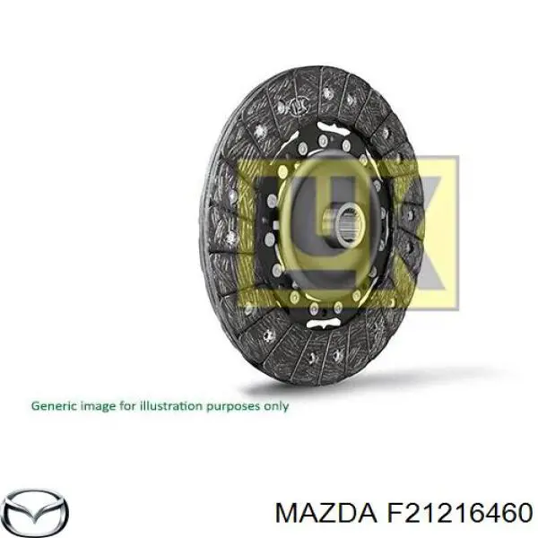 F212-16-460 Mazda диск сцепления